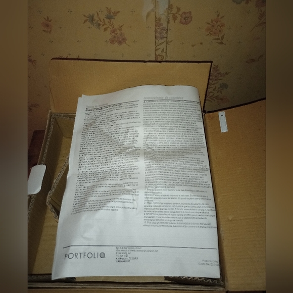 Portfolio Interior Ceiling Fixture #170552 Brushed Nickel Finish Alabaster Shade - Picture 6 of 16